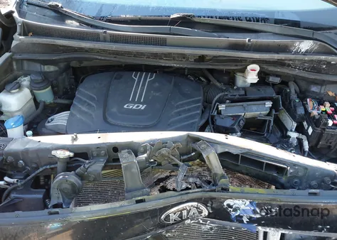 2015 Kia Sedona Lx из США, поврежденный, VIN KNDMB5C16F6044684